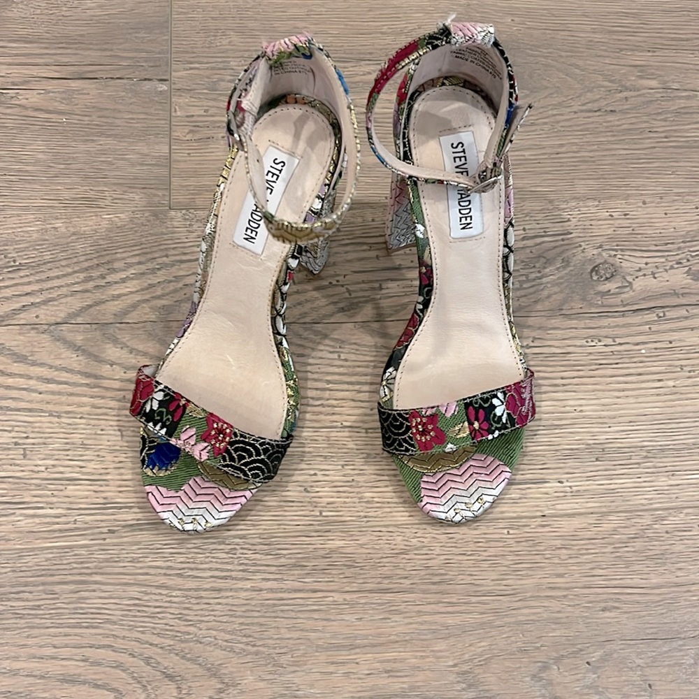 Steve Madden High Heel Sandal Cloth Fabric